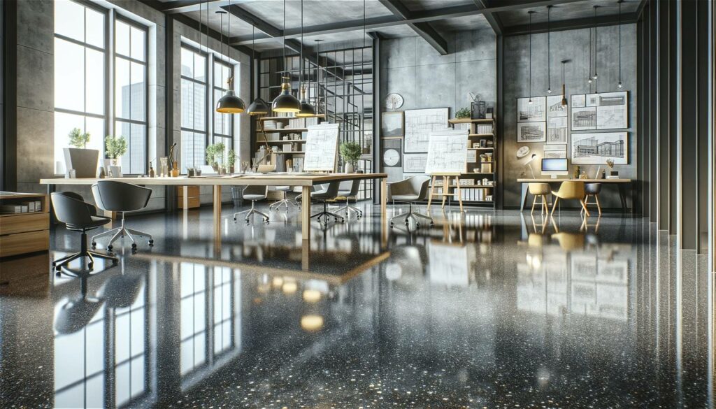 Epoxidharzboden fuer Architektur und Planungsbueros 1