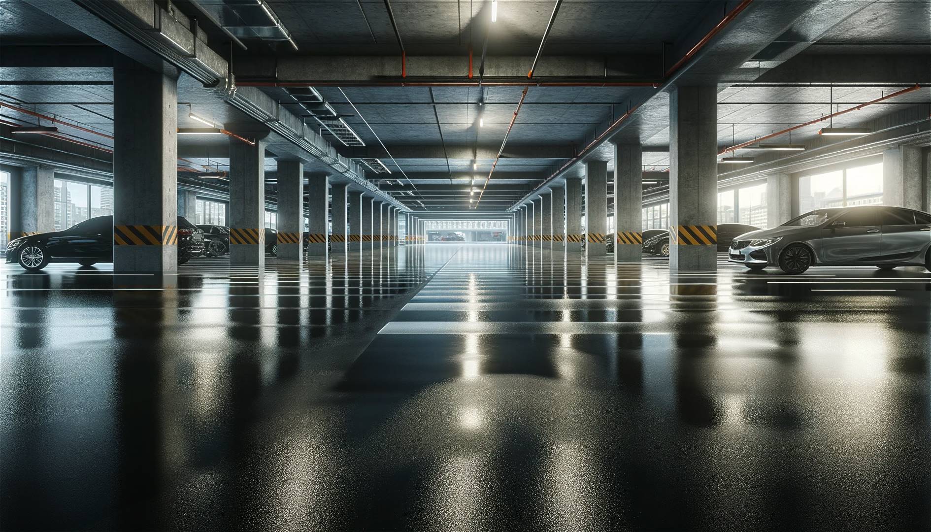 Epoxidharzboden fuer Garagen und Tiefgaragen 2