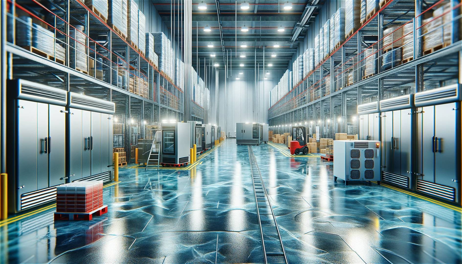 Epoxidharzboden fuer Kuehllager 1