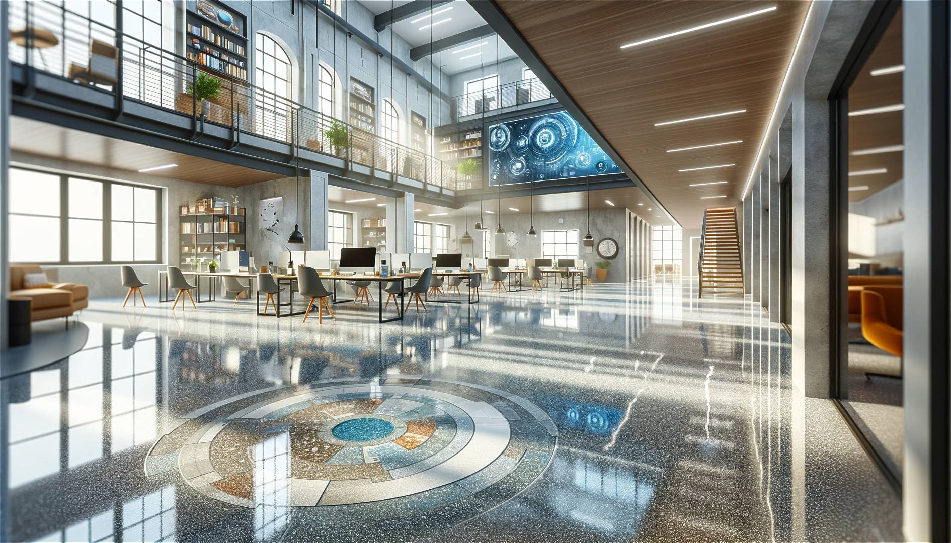 Epoxidharzboden fuer Oeffentliche Gebaeude 2