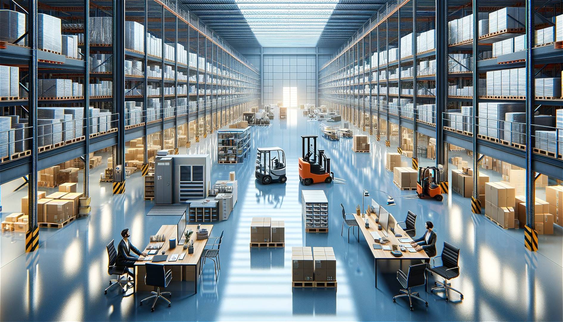 Epoxidharzboden fuer Zentrallager 2