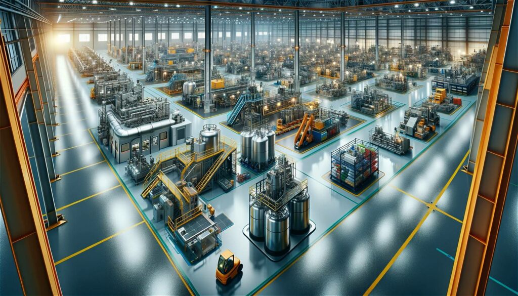 Epoxidharzboden fuer die Grossindustrie und Fertigungsanlagen 1